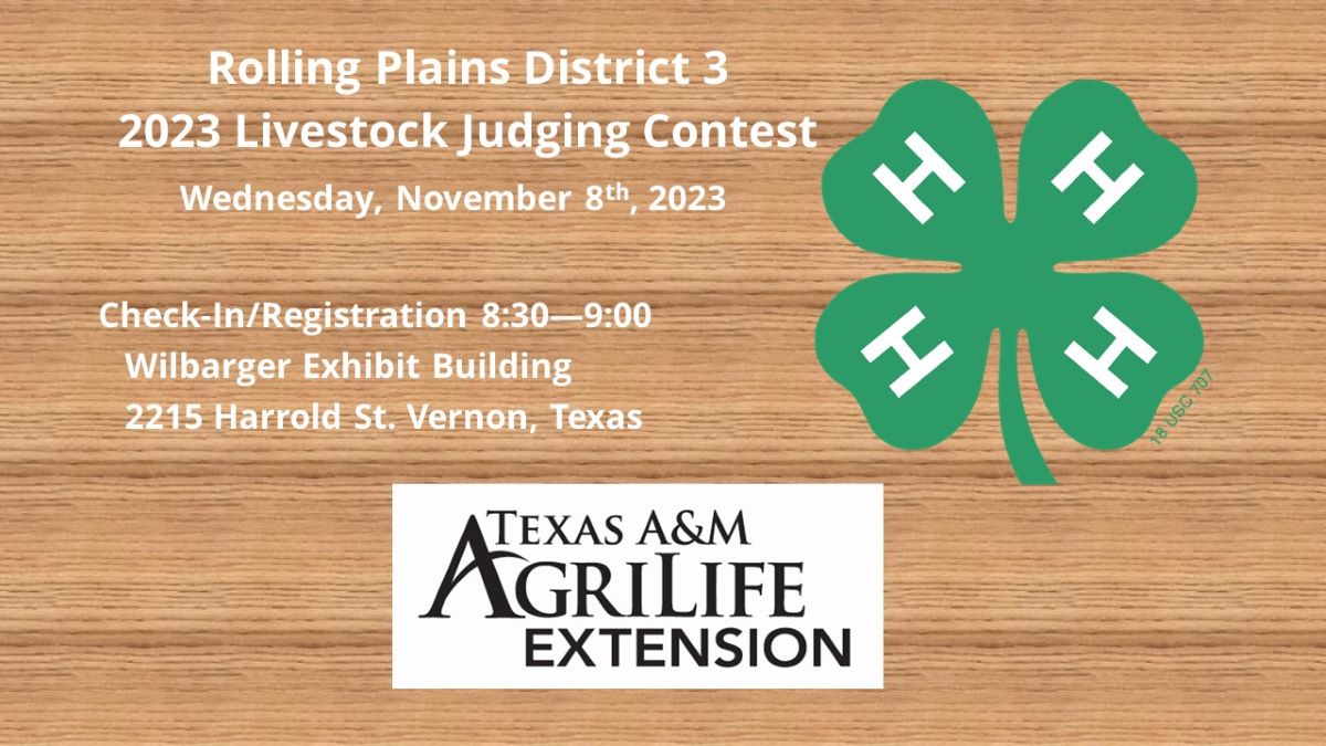 Livestock Judging